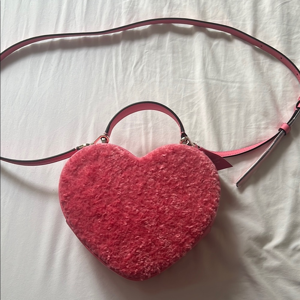 Kate Spade Heart-Shaped Pink Bag